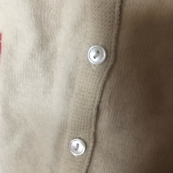 Beaded Lucky wool cardigan - Picture 5 of 5